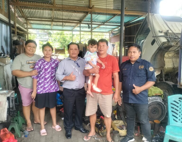 Rayakan Syukur Pertambahan Usia, Care Department YHS Berkunjung ke Bitung Doakan Adik Axel Mangare