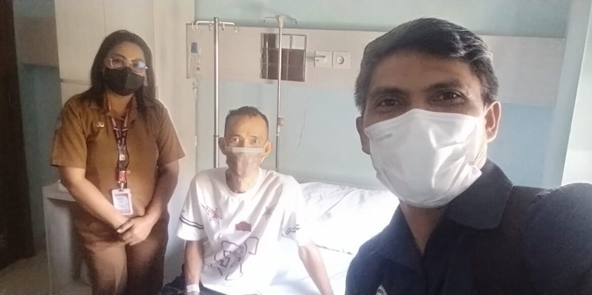 Dept. Life Community Dampingi Bapak Budi Marentek di Masa Pemulihan